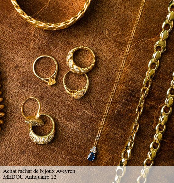 Achat rachat de bijoux 12 Aveyron MEDOU Antiquaire 12