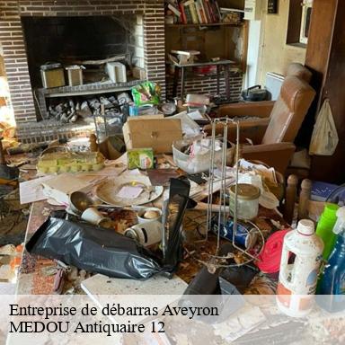 Entreprise de débarras 12 Aveyron MEDOU Antiquaire 12