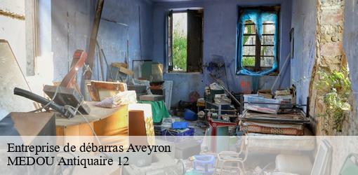 Entreprise de débarras 12 Aveyron MEDOU Antiquaire 12