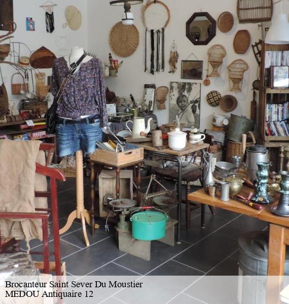 Brocanteur saint-sever-du-moustier-12370 MEDOU Antiquaire 12