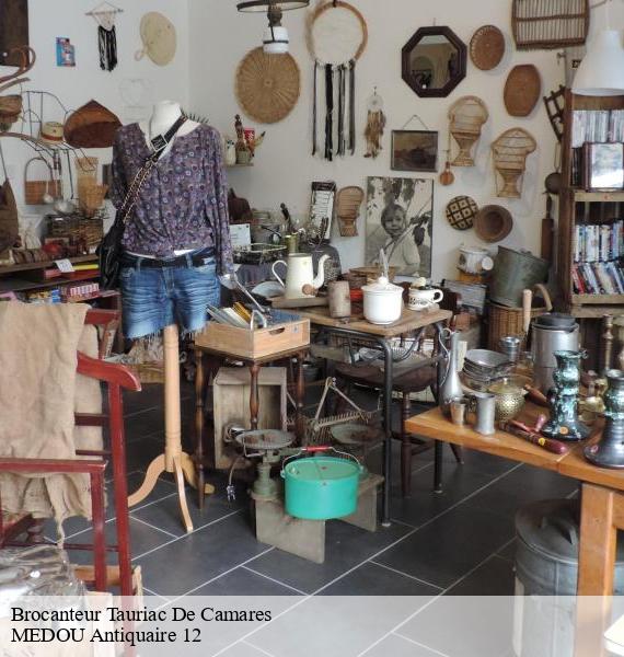 Brocanteur tauriac-de-camares-12360 MEDOU Antiquaire 12