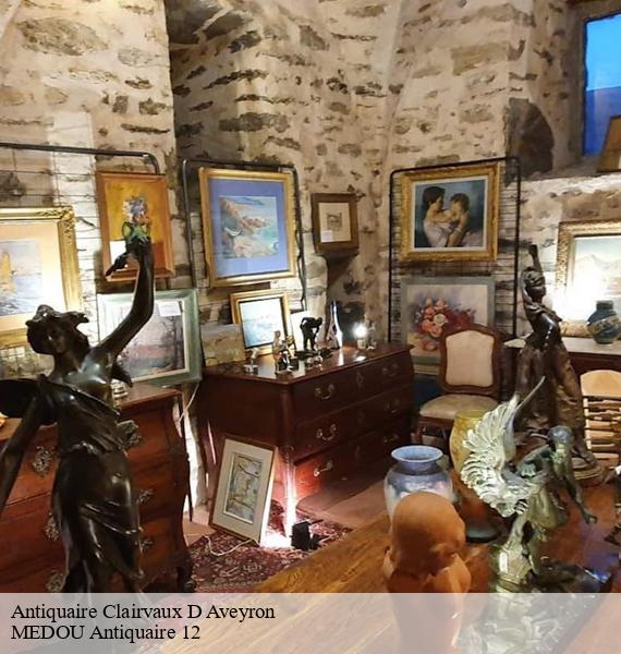 Antiquaire clairvaux-d-aveyron-12330 MEDOU Antiquaire 12