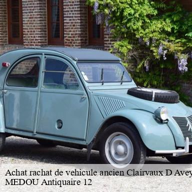 Achat rachat de vehicule ancien clairvaux-d-aveyron-12330 MEDOU Antiquaire 12