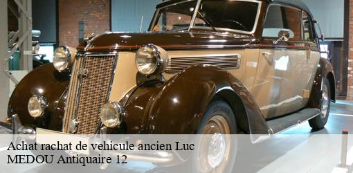 Achat rachat de vehicule ancien luc-12450 MEDOU Antiquaire 12